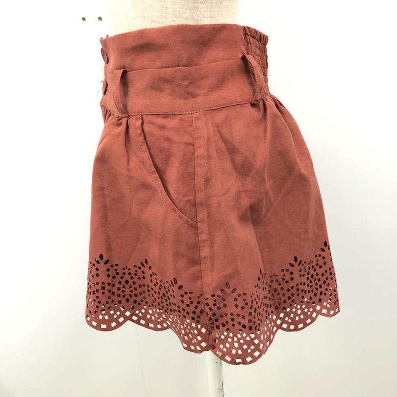 ヘザー Heather パンツ  キュロット ショートパンツ 茶 / ブラウン /  レディース USED 古着 中古 10022542