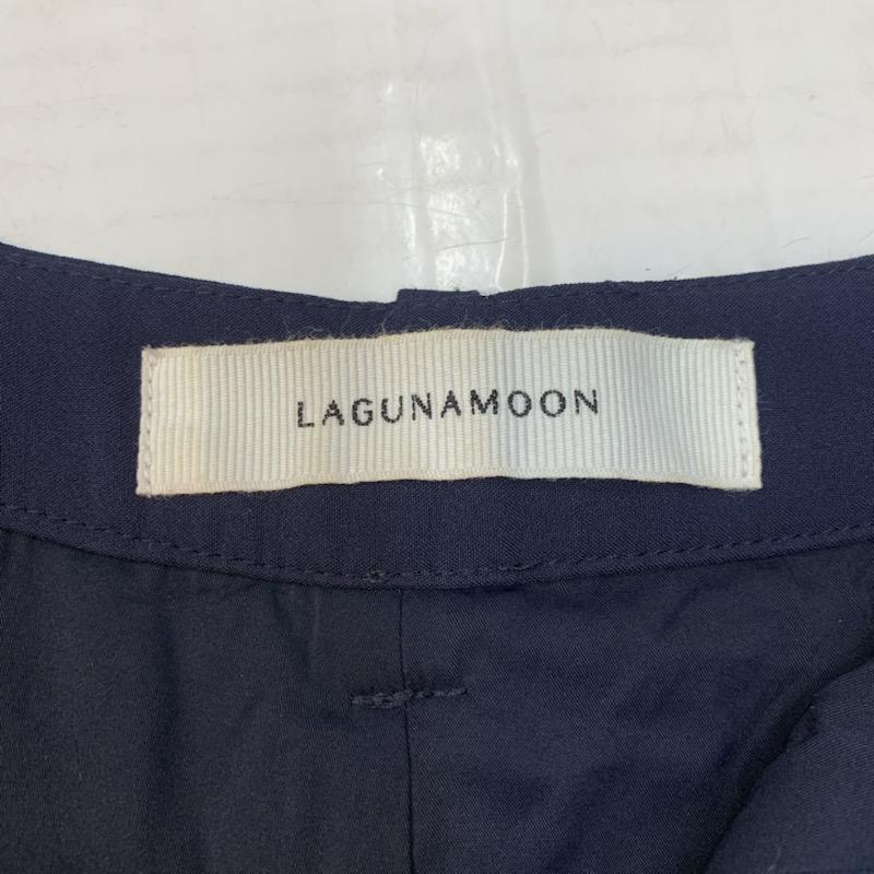 ラグナムーン LAGUNAMOON ボトムス ボトムス 無地 ワイド S 無地 紺 / ネイビー /  レディース USED 古着 中古 10022586
