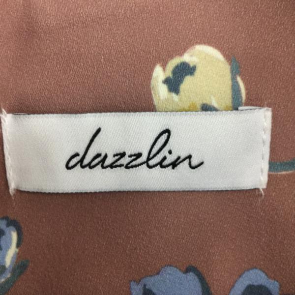 ダズリン dazzlin ワンピース ミニスカート ワンピース 半袖 S 花柄 レディース USED 古着 中古 10022753