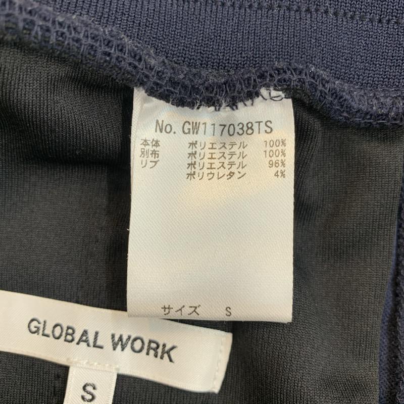 グローバルワーク GLOBAL WORK パンツ  ハーフパンツ 短パン S 無地 紺 / ネイビー /  メンズ USED 古着 中古 10022779