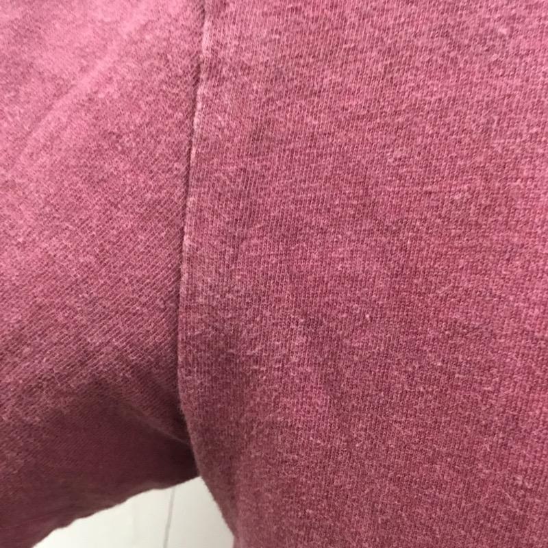 マージン Magine Tシャツ 半袖 無地 ロゴ 48 無地 えんじ / ワインレッド /  メンズ USED 古着 中古 10022805