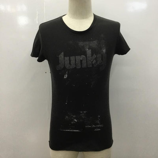 ミスターオリーブ MR.OLIVE Tシャツ 半袖 無地 ロゴ M 無地 X ロゴ、文字 黒 / ブラック /  メンズ USED 古着 中古 10022814