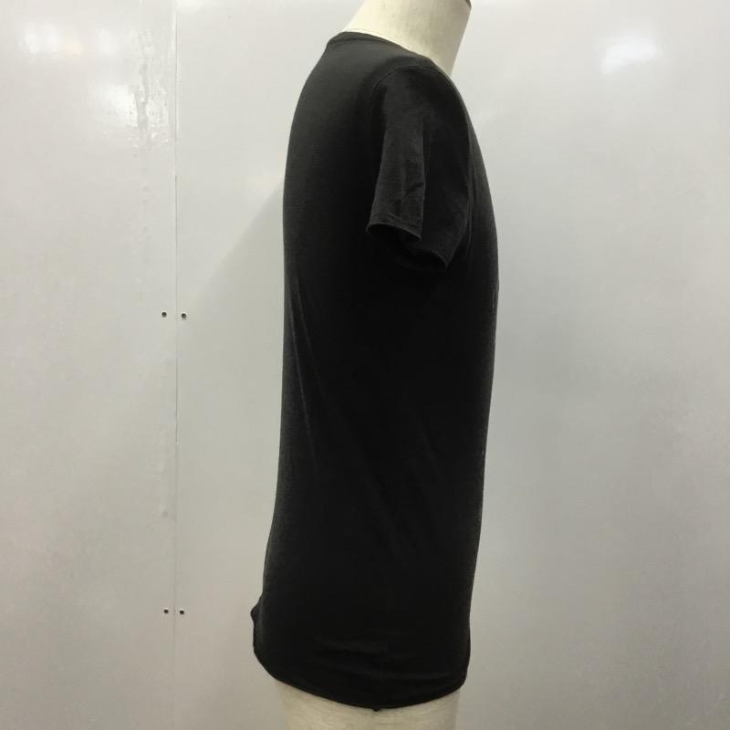 ミスターオリーブ MR.OLIVE Tシャツ 半袖 無地 ロゴ M 無地 X ロゴ、文字 黒 / ブラック /  メンズ USED 古着 中古 10022814
