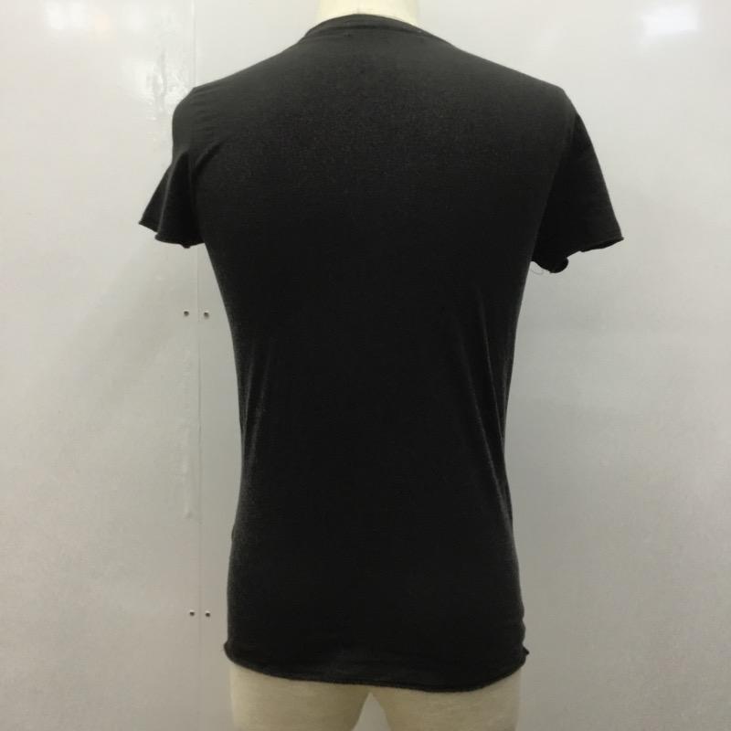 ミスターオリーブ MR.OLIVE Tシャツ 半袖 無地 ロゴ M 無地 X ロゴ、文字 黒 / ブラック /  メンズ USED 古着 中古 10022814