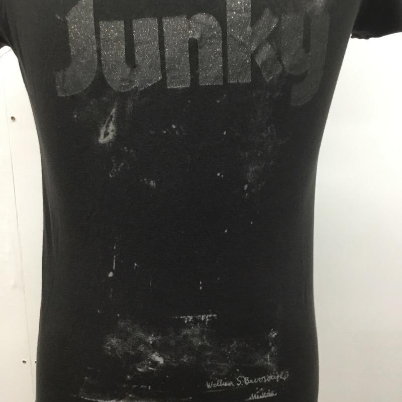 ミスターオリーブ MR.OLIVE Tシャツ 半袖 無地 ロゴ M 無地 X ロゴ、文字 黒 / ブラック /  メンズ USED 古着 中古 10022814