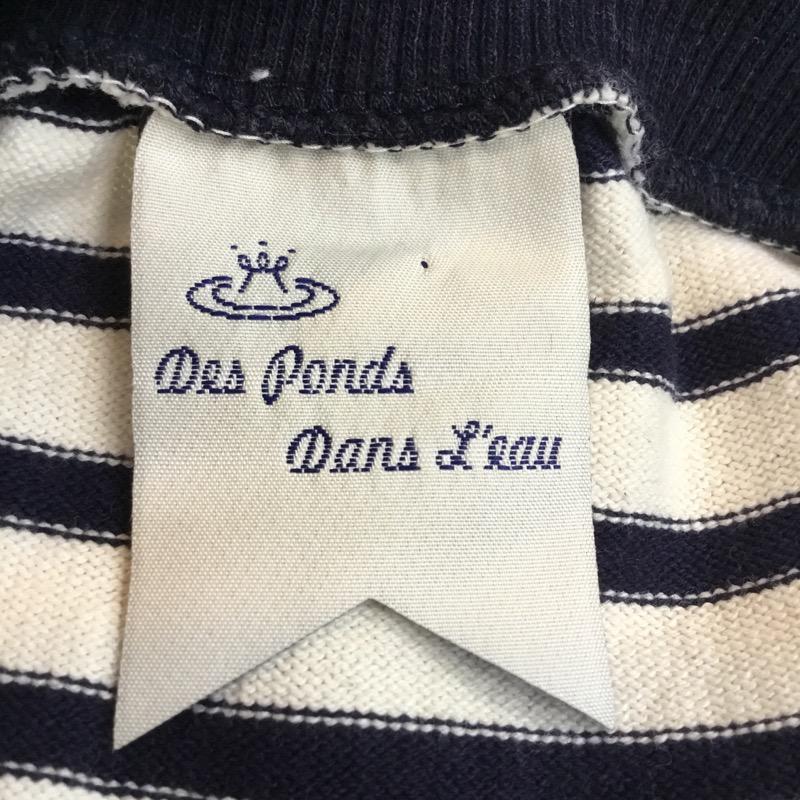 デポンダンルウォ Des Ponds Dans Leau ワンピース  ワンピース 半袖 ボーダー柄 レディース USED 古着 中古 10022878