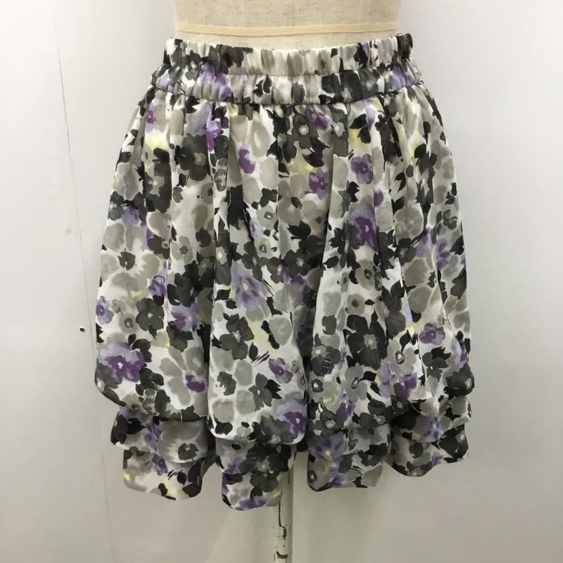アースミュージックアンドエコロジー earth music&ecology スカート  スカート 花柄 花柄 レディース USED 古着 中古 10022996