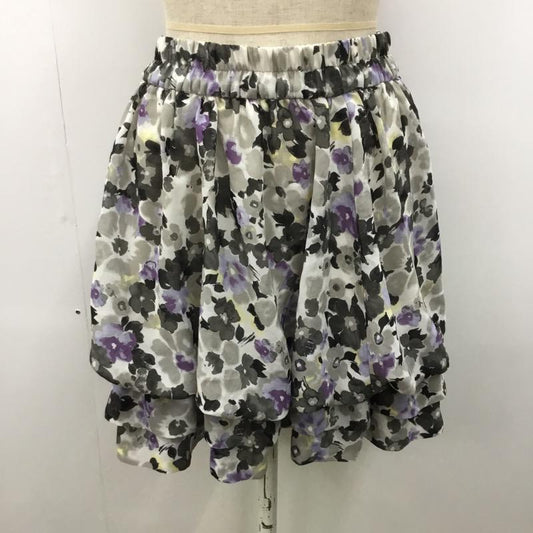 アースミュージックアンドエコロジー earth music&ecology スカート  スカート 花柄 花柄 レディース USED 古着 中古 10022996
