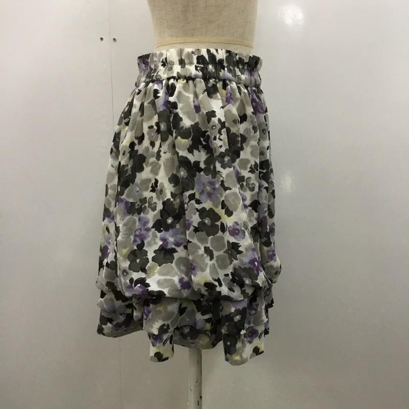 アースミュージックアンドエコロジー earth music&ecology スカート  スカート 花柄 花柄 レディース USED 古着 中古 10022996