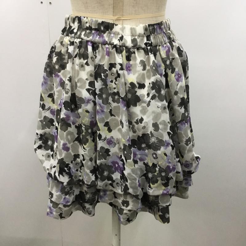 アースミュージックアンドエコロジー earth music&ecology スカート  スカート 花柄 花柄 レディース USED 古着 中古 10022996