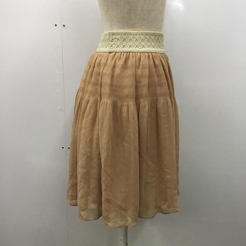 マジェスティックレゴン MAJESTIC LEGON スカート  スカート FREE 無地 ベージュ / ベージュ /  レディース USED 古着 中古 10023012