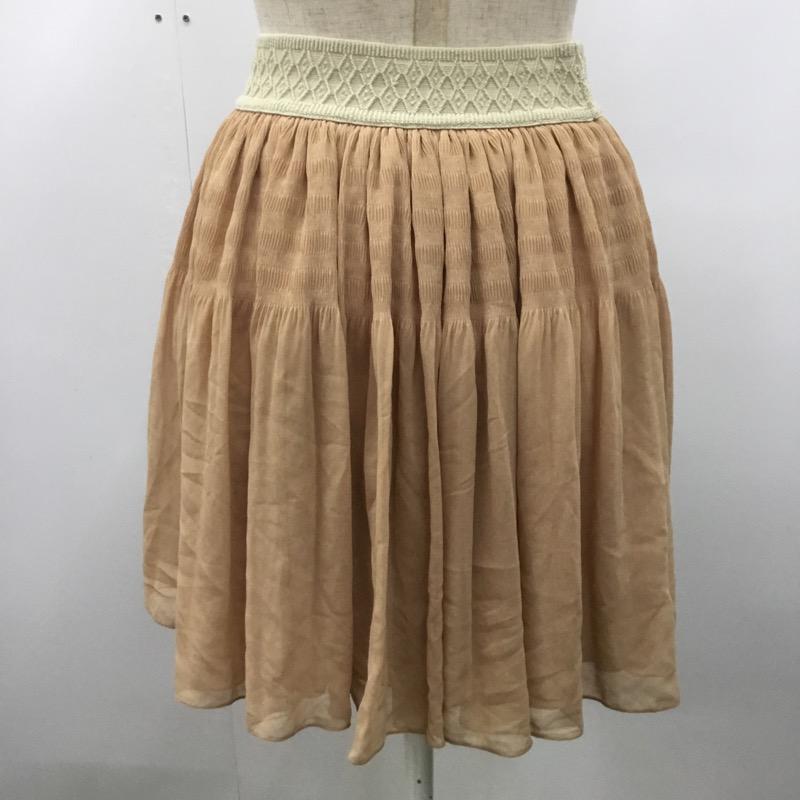 マジェスティックレゴン MAJESTIC LEGON スカート  スカート FREE 無地 ベージュ / ベージュ /  レディース USED 古着 中古 10023012