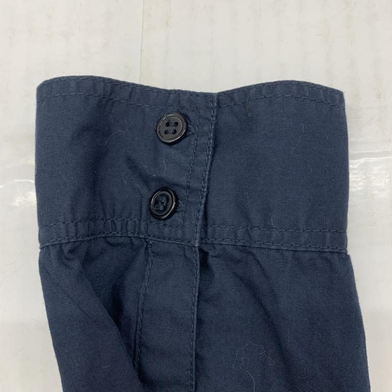 アイアイエムケー IIMK シャツ、ブラウス  ミリタリーシャツ 38 無地 紺 / ネイビー / navy レディース USED 古着 中古 10023781
