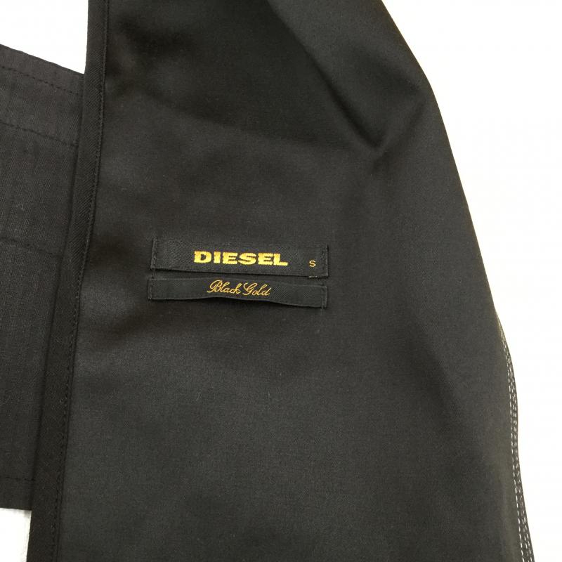 ディーゼル DIESEL ジャケット、上着 ジャケット、ブレザー S  黒 / ブラック / black メンズ USED 古着 中古 10030256
