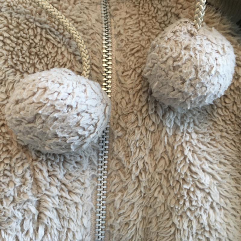 アイズビットガーディアン ISBITGUARDIAN パーカー 長袖 FREE 無地 ベージュ / ベージュ / beige レディース USED 古着 中古 10030953