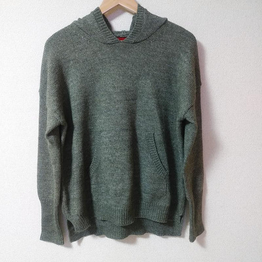 レッドチョップワークス RED CHOP WORKS ニット、セーター 長袖 38 無地 緑 / グリーン / green レディース USED 古着 中古 10031280