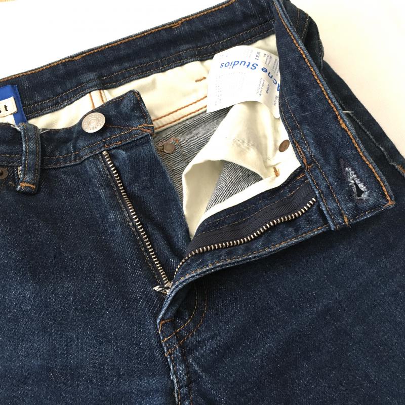 ブロコンスト Bla Konst パンツ デニム、ジーンズ ストレッチ/Acne Studios/アクネストゥディオズ 無地 インディゴ / インディゴ / Indigo レディース USED 古着 中古 10035679