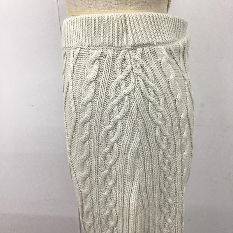 マウジー MOUSSY ボトムス ボトムス 010dss70-0500 ワイドパンツ ニットパンツ カジュアルパンツ フレアパンツ 1 無地 ベージュ / ベージュ /  レディース USED 古着 中古 10105646