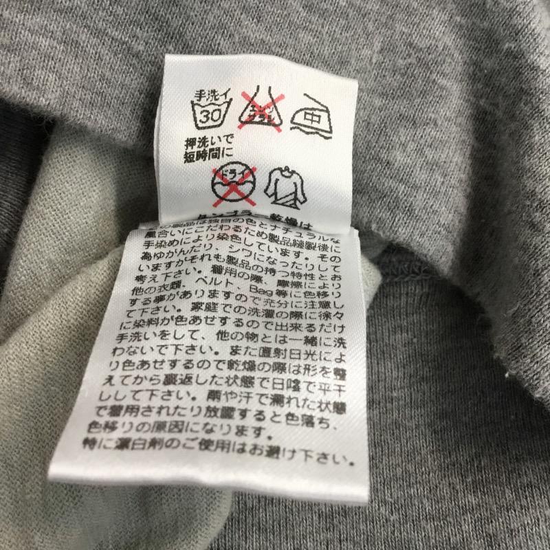 クオドロ quadro カットソー 半袖 2 無地 灰 / グレー / gray X ベージュ / ベージュ / beige メンズ USED 古着 中古 10038702