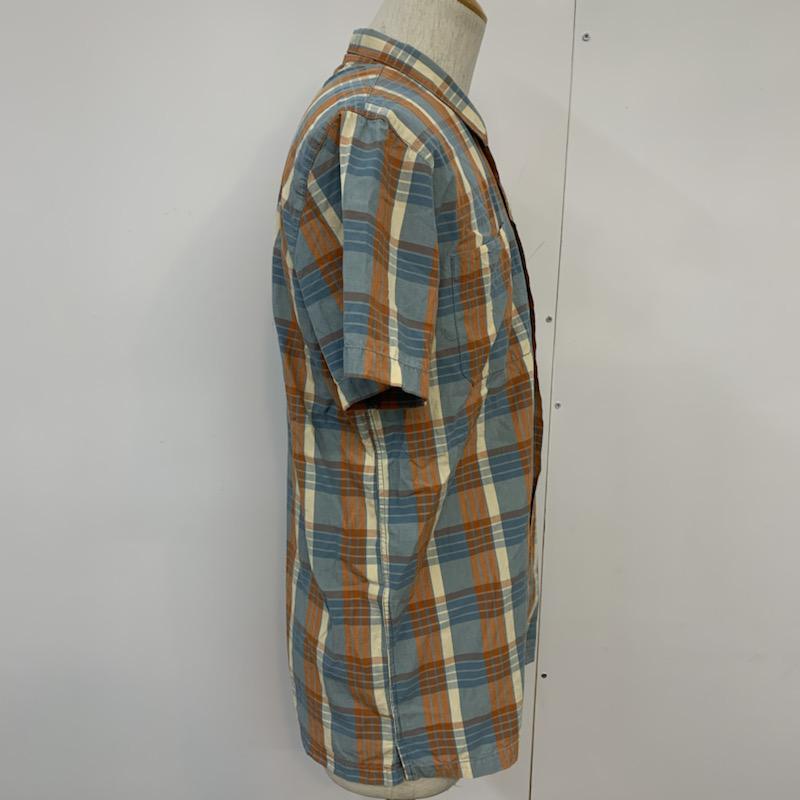 ヌーディージーンズ Nudie Jeans シャツ、ブラウス 半袖 チェックシャツ M メンズ USED 古着 中古 10038842