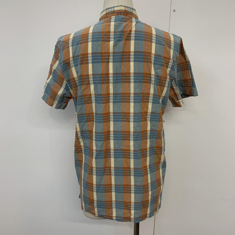 ヌーディージーンズ Nudie Jeans シャツ、ブラウス 半袖 チェックシャツ M メンズ USED 古着 中古 10038842