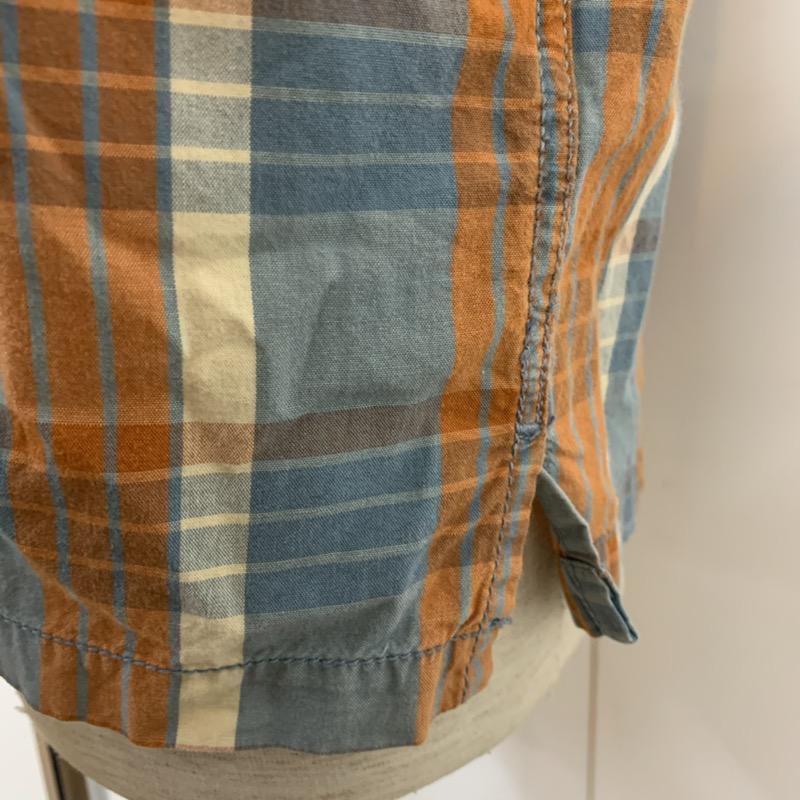 ヌーディージーンズ Nudie Jeans シャツ、ブラウス 半袖 チェックシャツ M メンズ USED 古着 中古 10038842