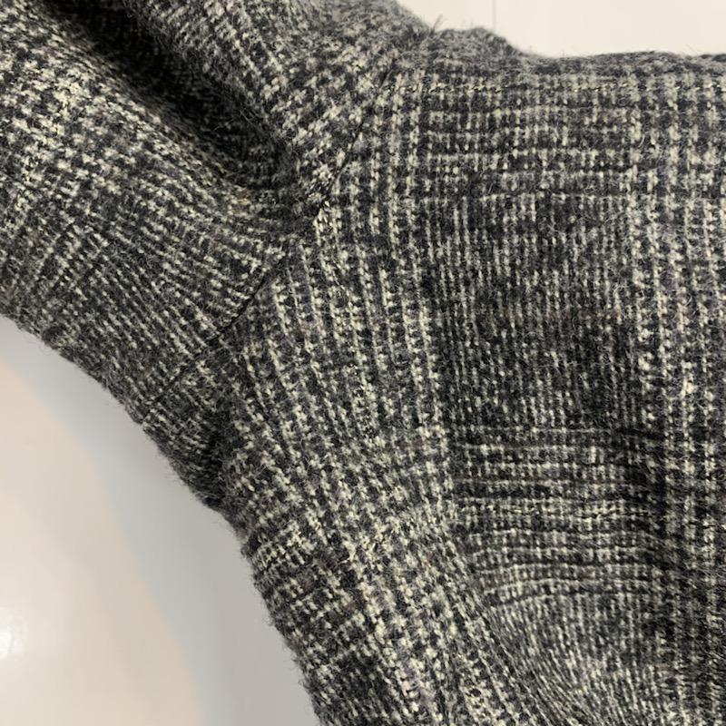 イネド INED パンツ ショートパンツ 7 チェック 灰 / グレー / gray レディース USED 古着 中古 10040506