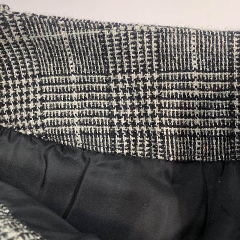 イング INGNI パンツ ショートパンツ XS チェック 白 / ホワイト / white X 黒 / ブラック / black レディース USED 古着 中古 10040507
