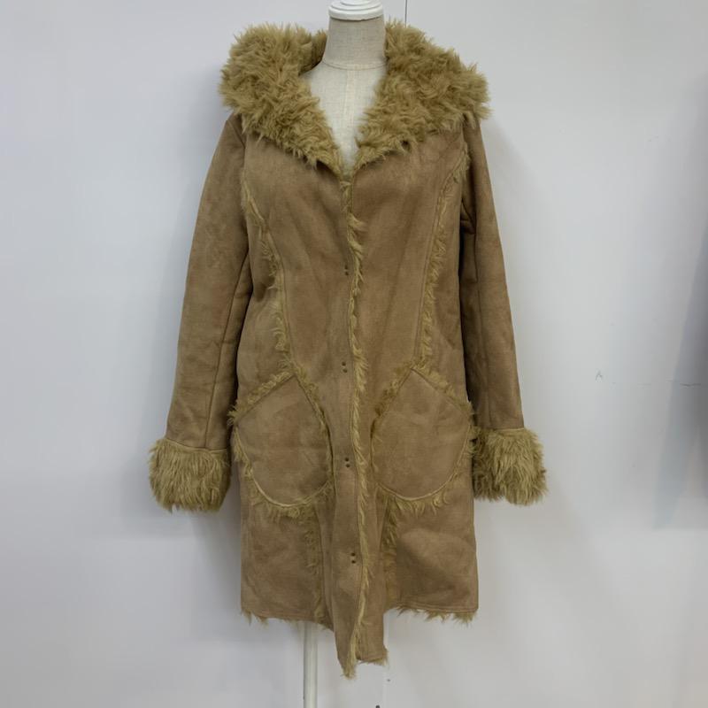 ロイヤルパーティー ROYAL PARTY コート コート一般 38 無地 茶 / ブラウン / brown レディース USED 古着 中古 10040685