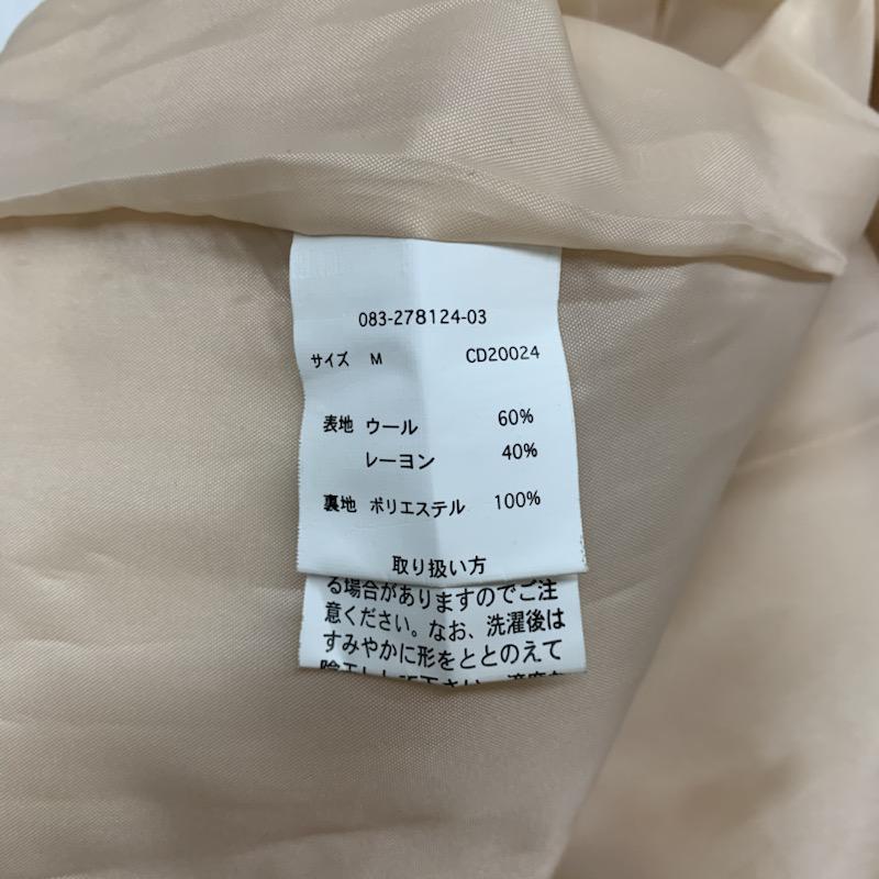 イング INGNI コート コート一般 M 無地 ベージュ / ベージュ / beige レディース USED 古着 中古 10040694