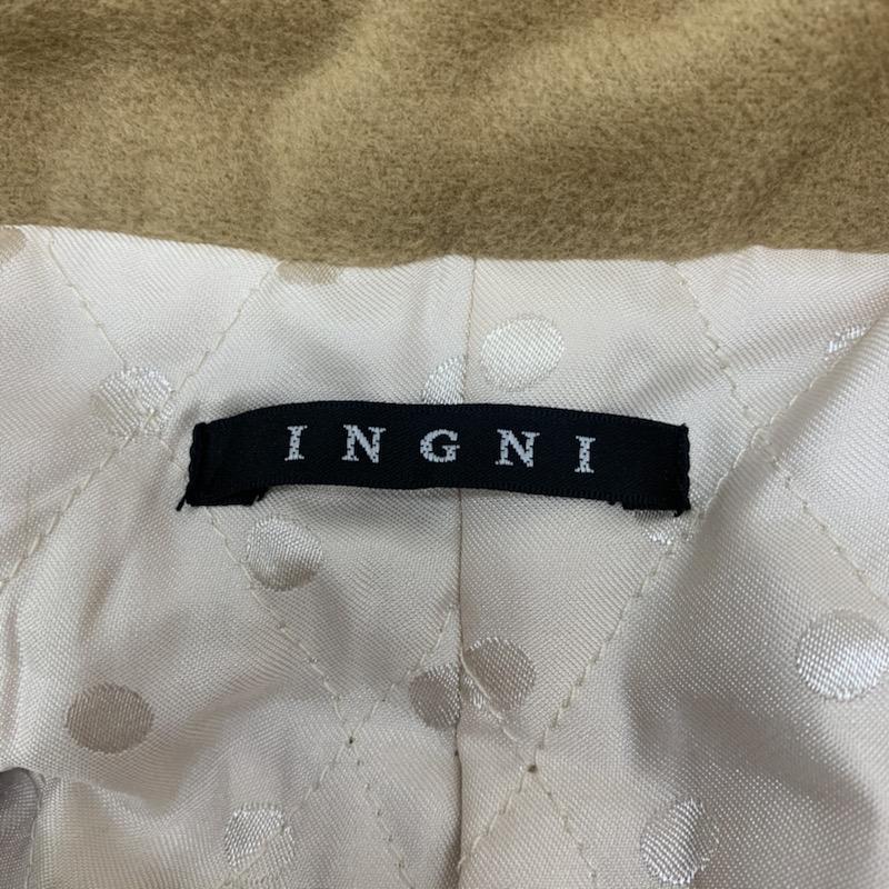 イング INGNI コート コート一般 M 無地 キャメル / キャメル / レディース USED 古着 中古 10040702