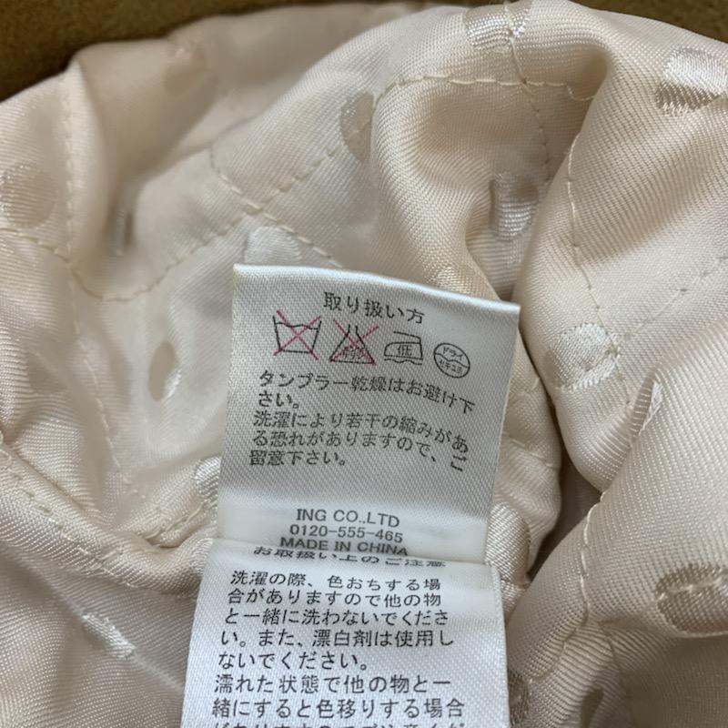 イング INGNI コート コート一般 M 無地 キャメル / キャメル / レディース USED 古着 中古 10040702