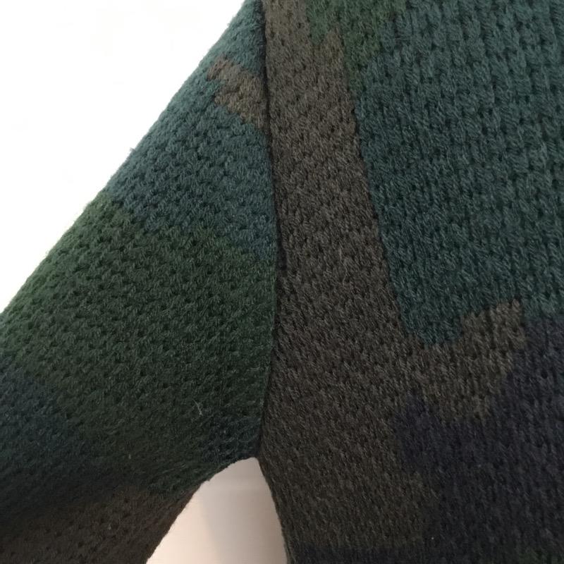 アーバンリサーチ URBAN RESEARCH カーディガン 長袖 38 カモフラージュ柄・迷彩 マルチカラー / マルチカラー / multicolor メンズ USED 古着 中古 10040753