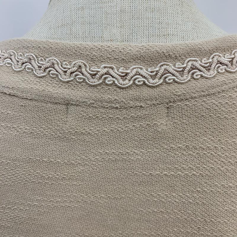 エージーバイアクアガール AGBYAQUAGIRL ジャケット、上着 ジャケット、ブレザー ノーカラー 無地 ベージュ / ベージュ / beige レディース USED 古着 中古 10040767