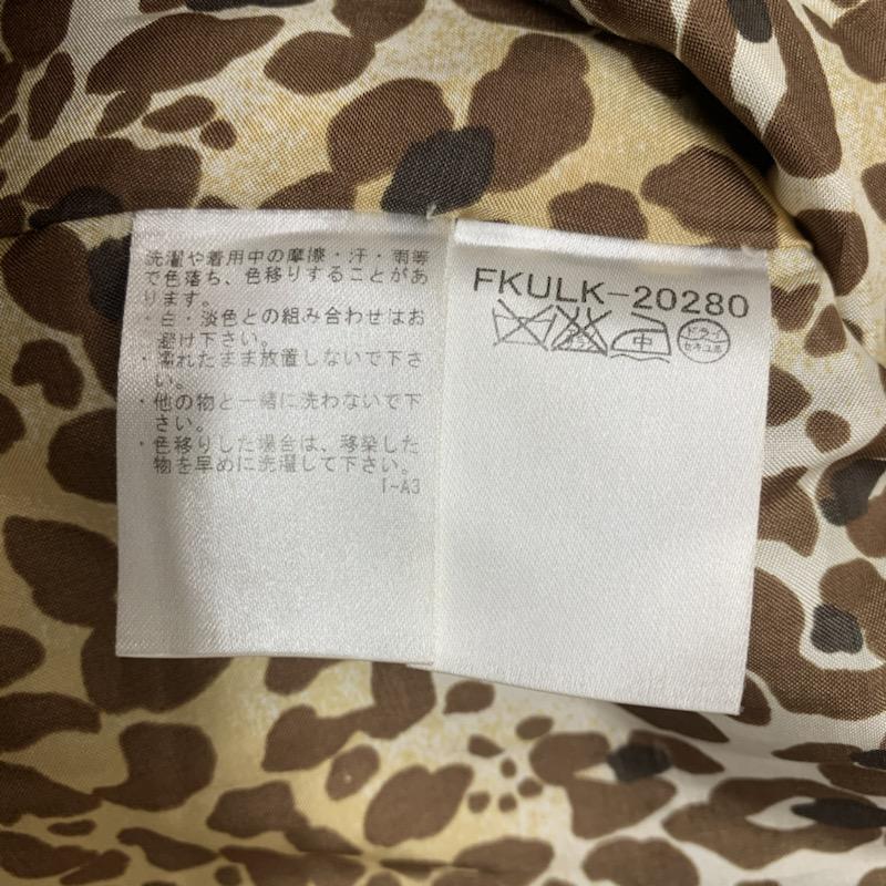 ミッシェル・クラン MICHEL KLEIN コート トレンチコート 40 無地 黒 / ブラック / black レディース USED 古着 中古 10040768