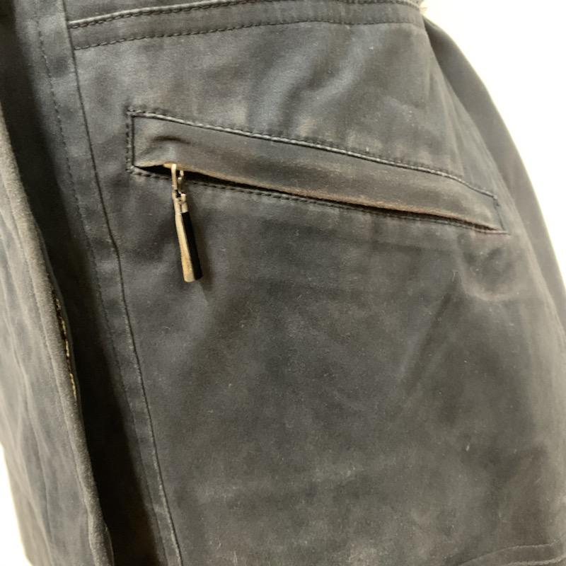 ミッシェル・クラン MICHEL KLEIN コート トレンチコート 40 無地 黒 / ブラック / black レディース USED 古着 中古 10040768