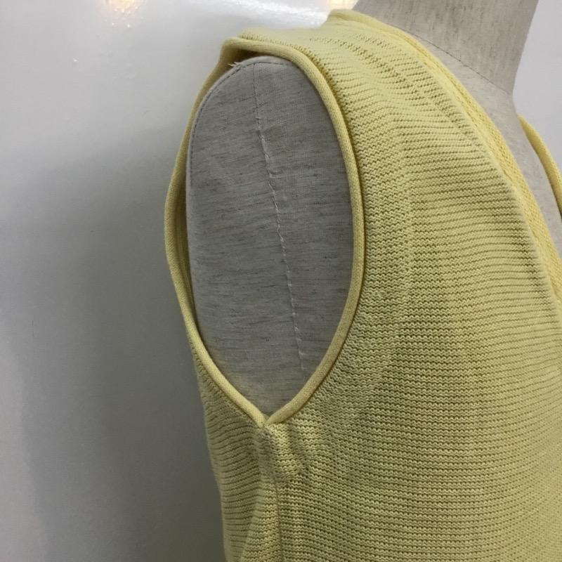 アーバンリサーチ URBAN RESEARCH ベスト ベスト ニット 3 無地 黄 / イエロー / yellow メンズ USED 古着 中古 10041017