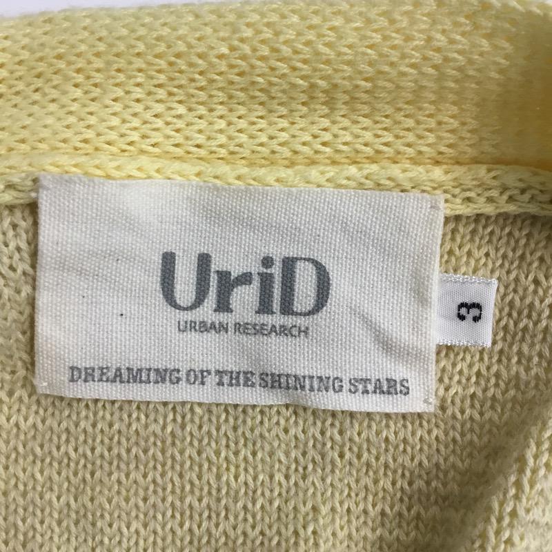 アーバンリサーチ URBAN RESEARCH ベスト ベスト ニット 3 無地 黄 / イエロー / yellow メンズ USED 古着 中古 10041017