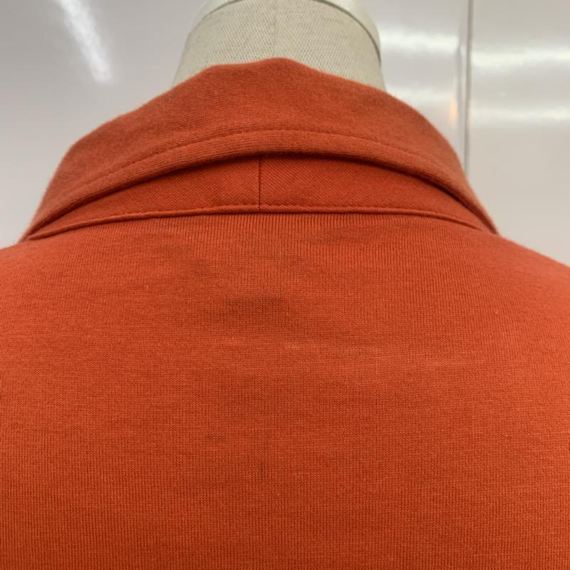 ポールスミス Paul Smith カットソー 半袖 スキッパー ワンポイント XL 橙 / オレンジ / orange レディース USED 古着 中古 10041053