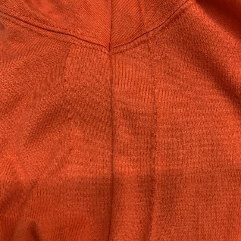 ポールスミス Paul Smith カットソー 半袖 スキッパー ワンポイント XL 橙 / オレンジ / orange レディース USED 古着 中古 10041053
