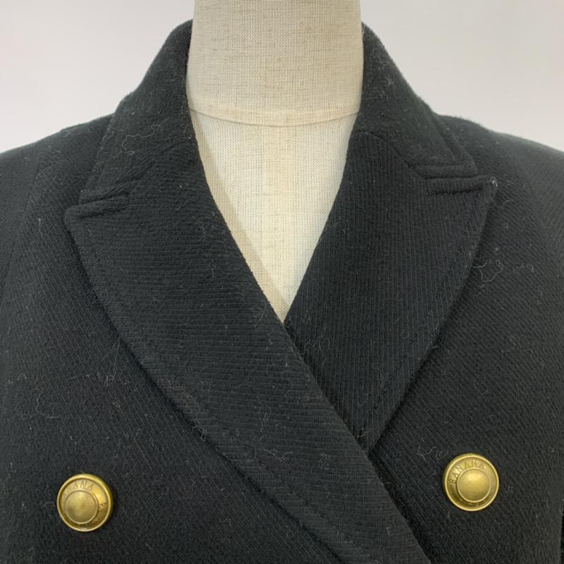 バナナリパブリック BANANA REPUBLIC ジャケット、上着 ジャケット、ブレザー 4 無地 黒 / ブラック / black レディース USED 古着 中古 10041130