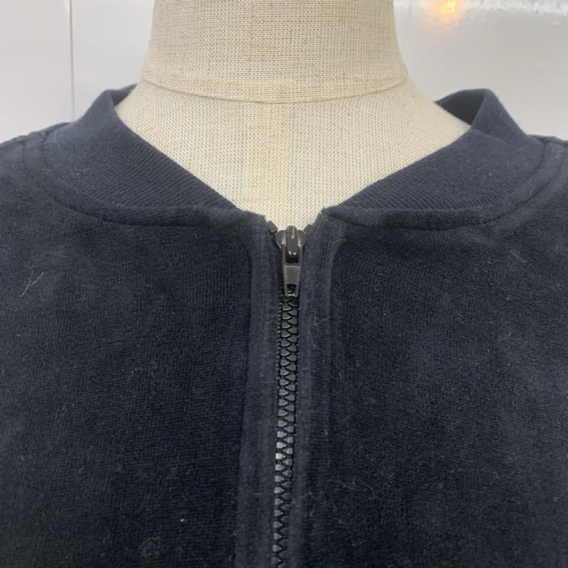 ローリーズファーム LOWRYS FARM ジャケット、上着 ジャンパー、ブルゾン 無地 黒 / ブラック / black レディース USED 古着 中古 10041169