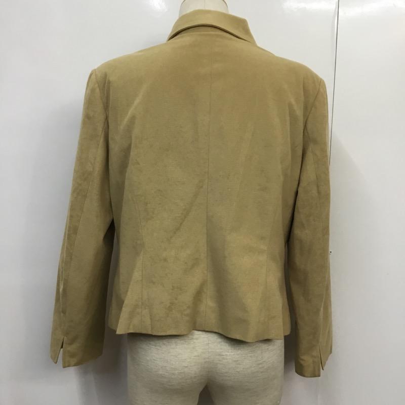 パラビオン ParAvion ジャケット、上着 ジャケット、ブレザー 無地 ベージュ / ベージュ / beige レディース USED 古着 中古 10041223