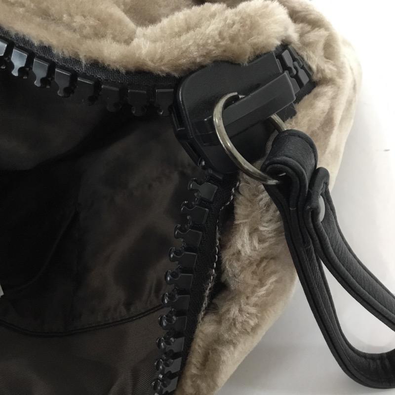 イェッカヴェッカ YECCA VECCA クラッチバッグ、パーティバッグ クラッチバッグ、パーティバッグ ファーバック 無地 茶 / ブラウン / brown レディース USED 古着 中古 10041271