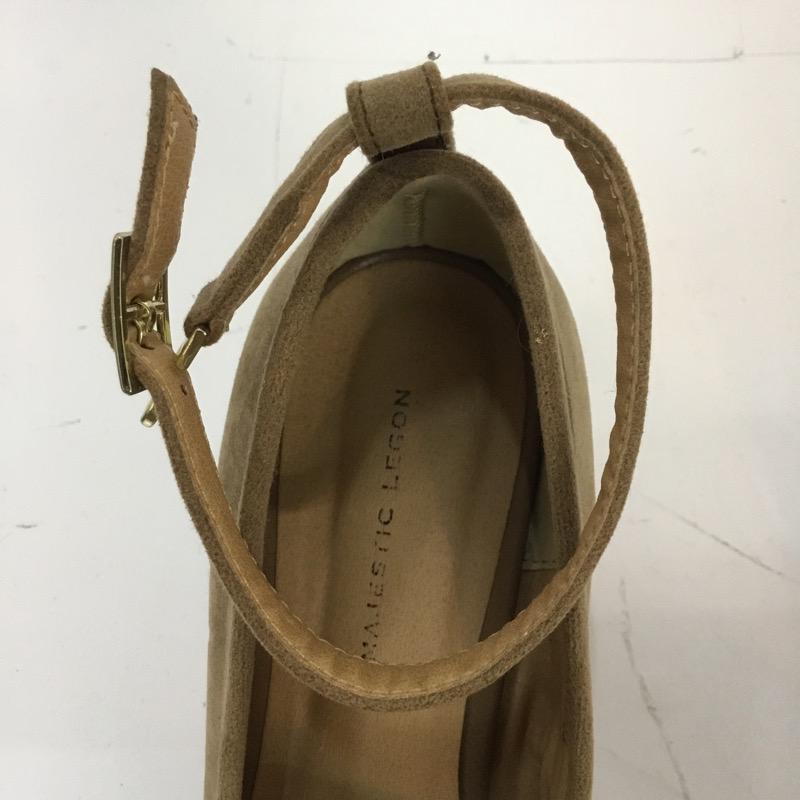 マジェスティックレゴン MAJESTIC LEGON パンプス パンプス M 無地 茶 / ブラウン / brown レディース USED 古着 中古 10041277