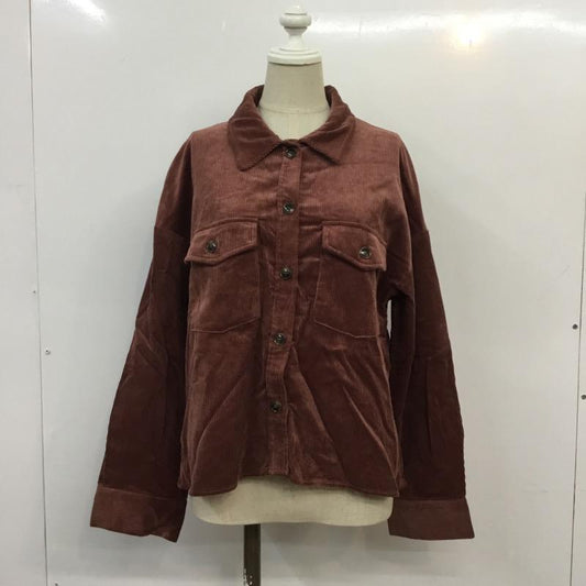 イング INGNI ジャケット、上着 ジャンパー、ブルゾン コーデュロイジャケット M 無地 桃 / ピンク / pink レディース USED 古着 中古 10041366