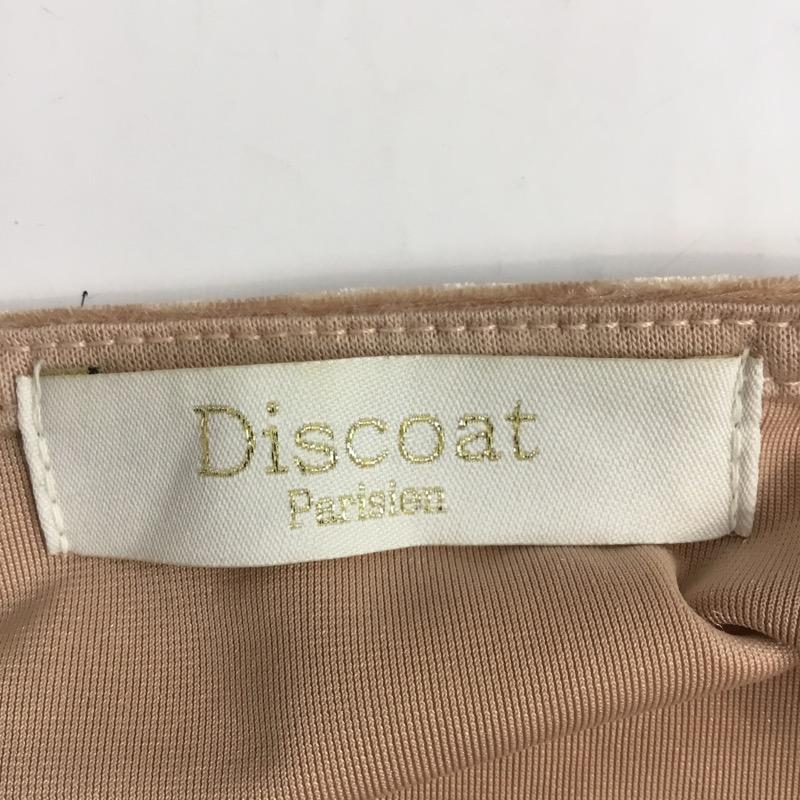 ディスコート Discoat カットソー 長袖 FREE 無地 茶 / ブラウン / brown レディース USED 古着 中古 10041371