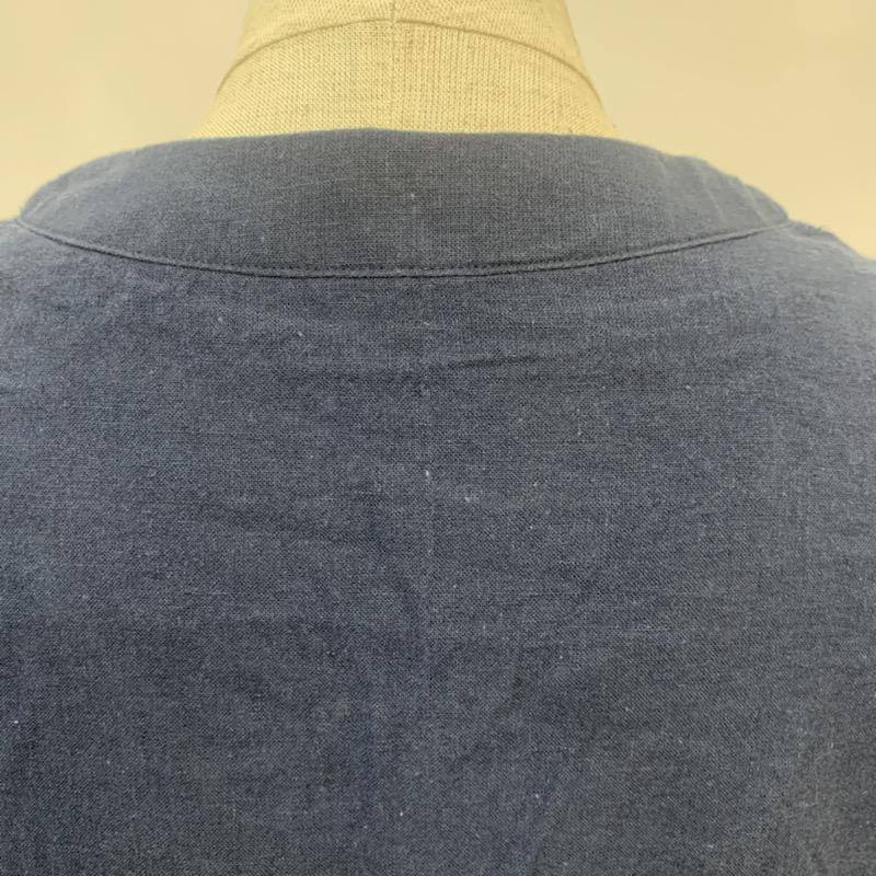 ロペピクニック ROPE  PICNIC ジャケット、上着 ジャケット、ブレザー ノーカラージャケット 40 無地 紺 / ネイビー / navy レディース USED 古着 中古 10041501