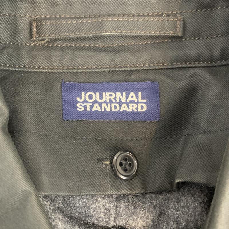 ジャーナルスタンダード JOURNAL STANDARD コート トレンチコート 無地 黒 / ブラック / black レディース USED 古着 中古 10041560