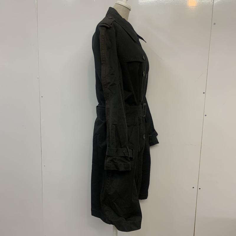 ジャーナルスタンダード JOURNAL STANDARD コート トレンチコート 無地 黒 / ブラック / black レディース USED 古着 中古 10041560